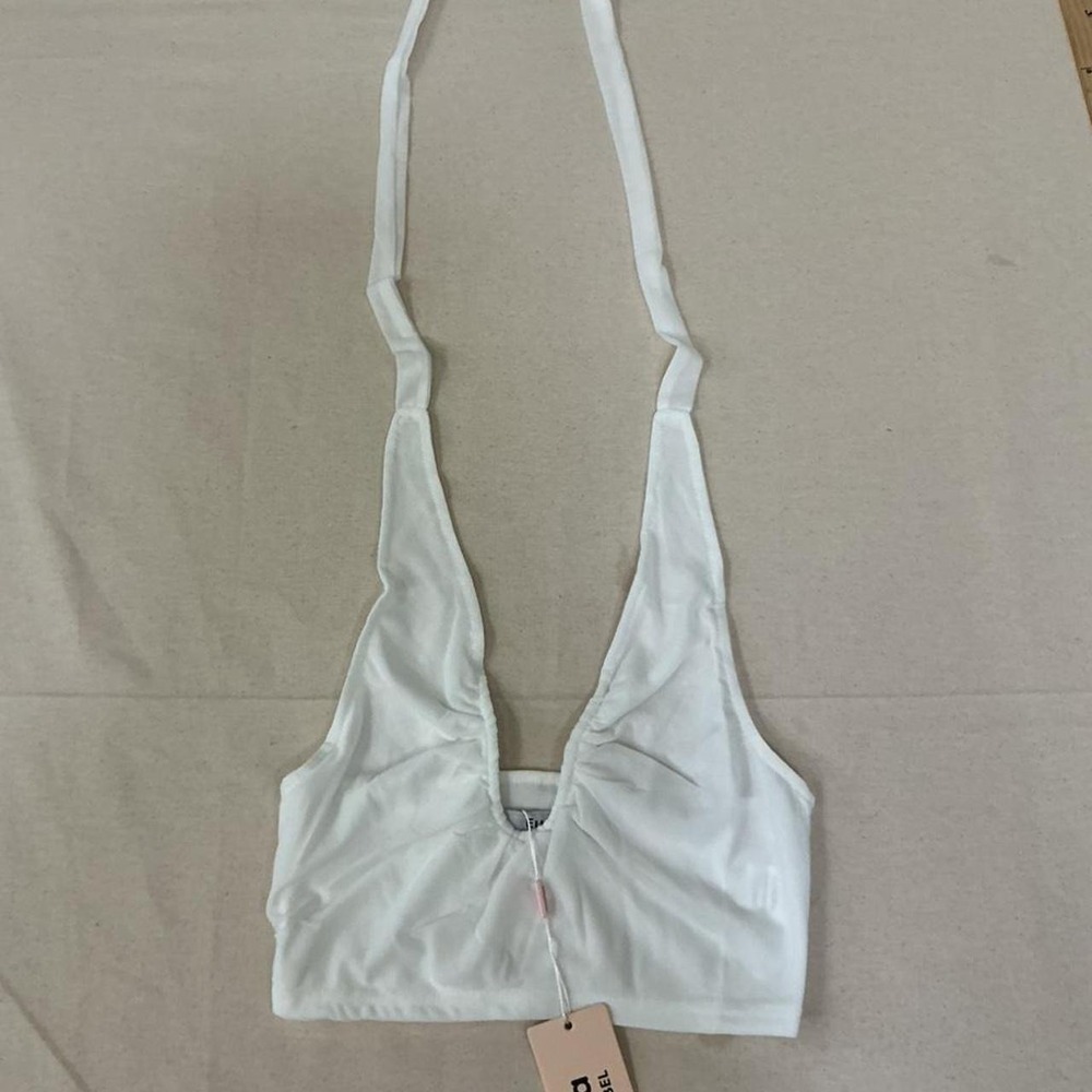 Europa The Label halter crop top